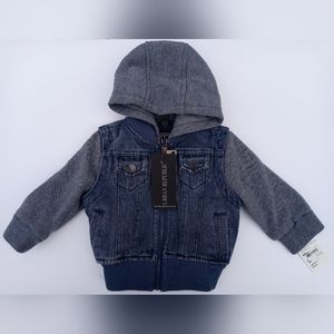 Urban‎ Republic Denim Hoodie Jacket